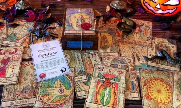 Silver Cat Edition presenta… Samiramay Tarot Deck by Vera Petruk