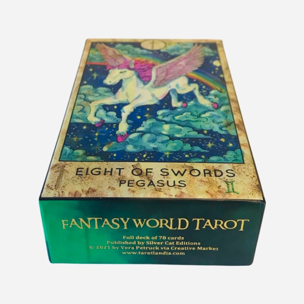 Fantasy World tarot Deck vera Petruk Silver Cat Editions